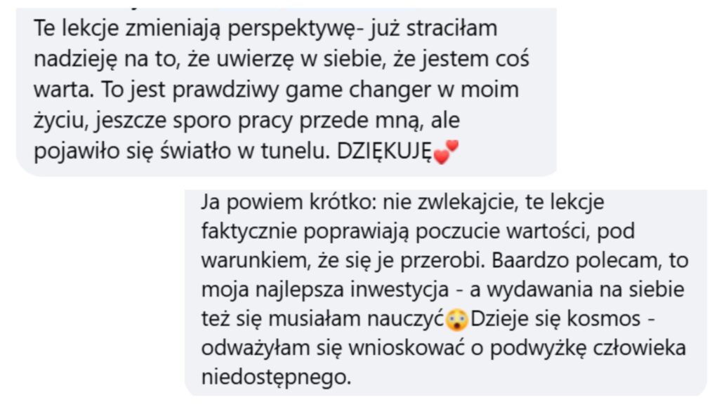 Zbuduj poczucie wartości na dłużej