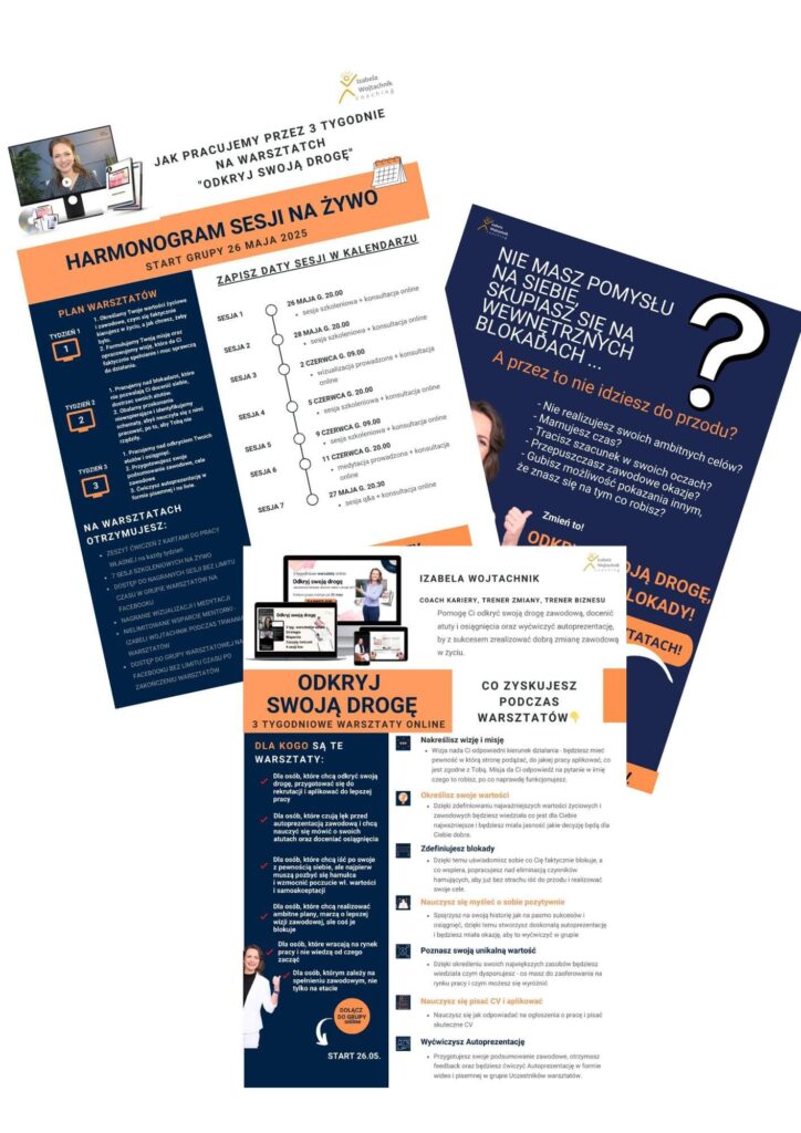 Zmiana zawodowa - odkryj swoją drogę